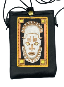 CELL PHONE POUCH - "OBA of BENIN"