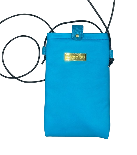 CELL PHONE POUCH - "TURQUOISE SCARAB"