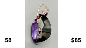 SC 58 - Abstract Hoop EARRING