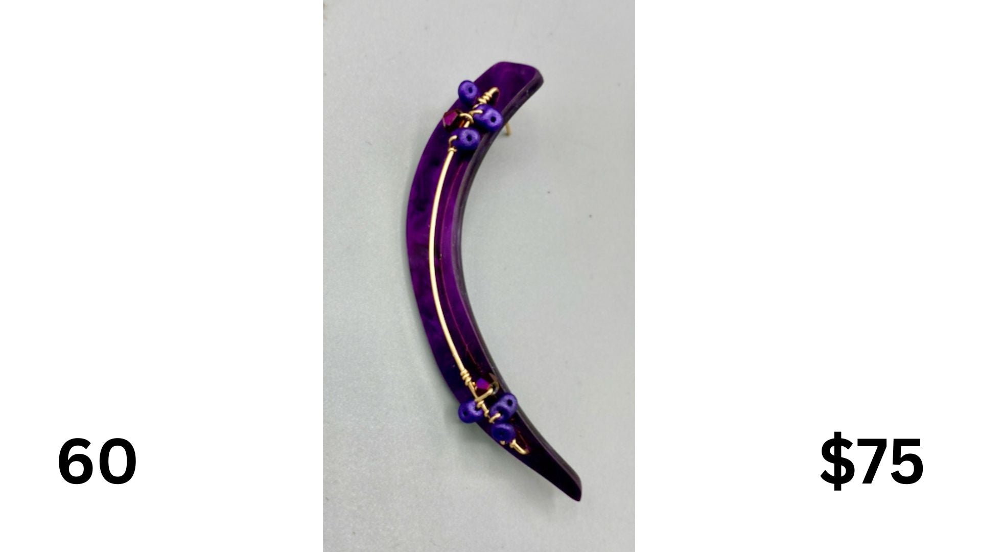 SC 60 - Crescent EARRING