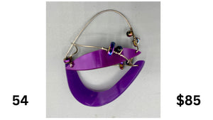 SC 54 - Abstract Hoop EARRING