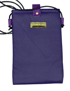 CELL PHONE POUCH - "Purple Flair"
