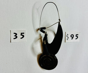 SC 35 -Abstract Hoop  EARRING