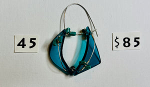SC 45 -Abstract Hoop EARRING