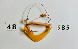 SC 48 - Abstract Hoop EARRING