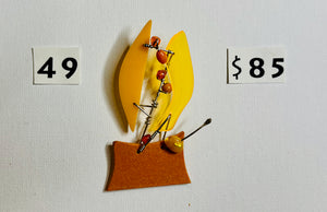 SC 49 - Abstract  EARRING