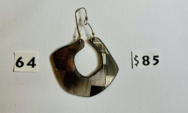 SC 64 -Dangle Hoop EARRING