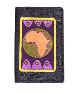 BUSINESS CARD CASE - "AFRIKA DECO"