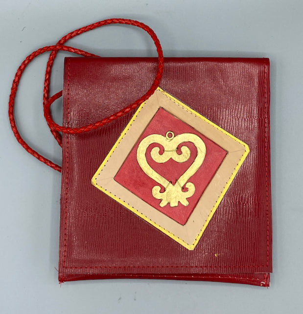 BRASS ORNAMENT FLAT POUCH - "