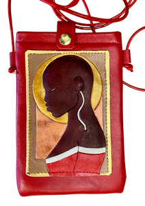 CELL PHONE POUCH - Red Meditation