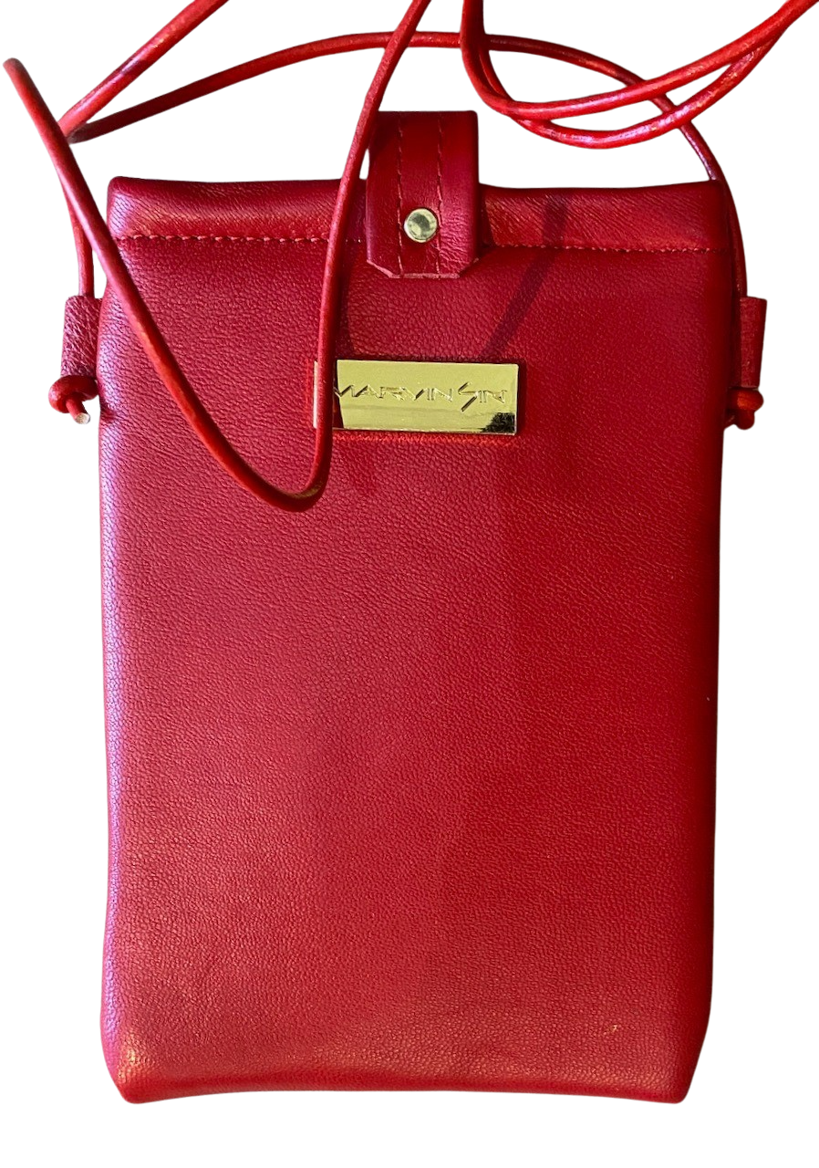 CELL PHONE POUCH - Red Meditation