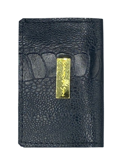 BUSINESS CARD CASE - GYE NYAME - AKOBEN - SANKOFA - RBG