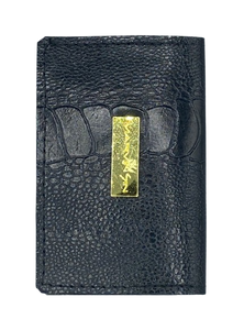 BUSINESS CARD CASE - GYE NYAME - AKOBEN - SANKOFA - RBG