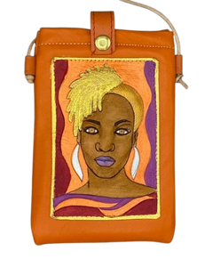 CELL PHONE POUCH - "Blonde Nia"