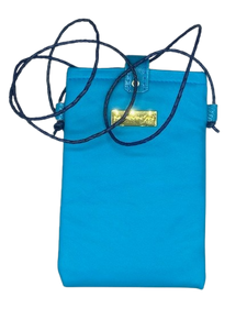 CELL PHONE POUCH - "Blue Ankh Angel"