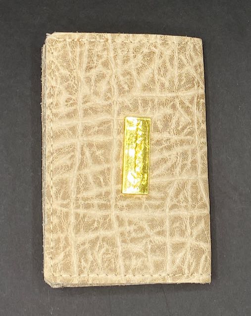 BUSINESS CARD CASE - "WHITE GYE NYAME"