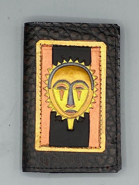 BUSINESS CARD CASE - "Gold Baule 3"