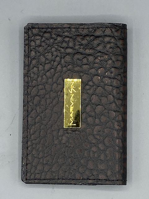 BUSINESS CARD CASE - "Gold Baule 3"