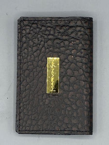 BUSINESS CARD CASE - "Gold Baule 3"