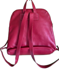 BACKPACK 1 - "Red Silhouette & Circles"
