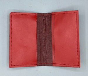 BUSINESS CARD CASE - "Red Kente"
