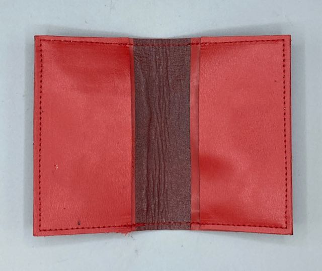 BUSINESS CARD CASE - "Red Kuba Kolors"
