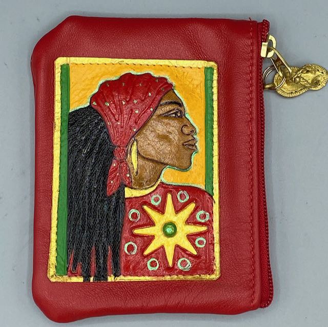 ZIP COIN POUCH - "RAS 2 NSOROMA"