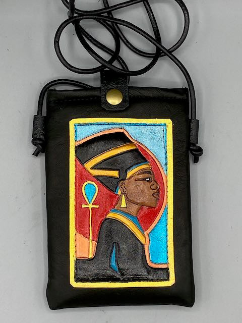 CELL PHONE POUCH - "Nefertiti"