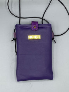 CELL PHONE POUCH - "Purple Kuba Kolors 2"