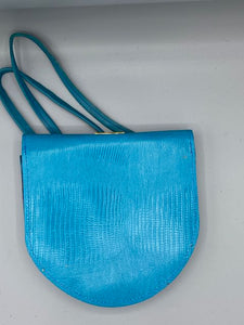 MEDIUM ROUNDER - "DAN MASK  & Gye Nyame on Turquoise"