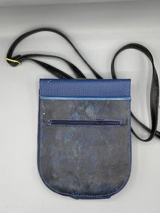 NU POUCH 2 - "Indigo Blue Silhouette 5"