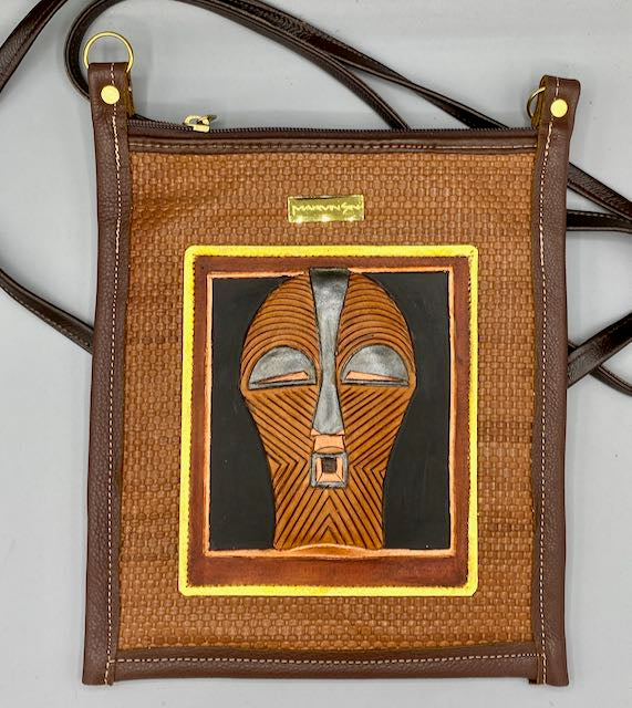 GRAND FRAN POUCH - "Congo - Kifwebe"