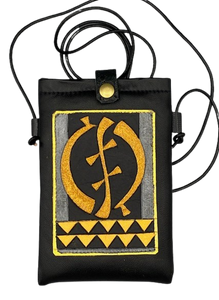 CELL PHONE POUCH - "NU GYE NYAME"