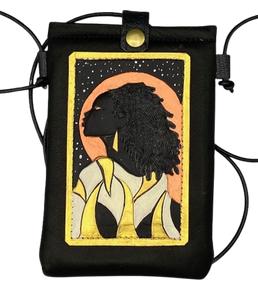 CELL PHONE POUCH - "MIDNIGHT SILHOUETTE 2"