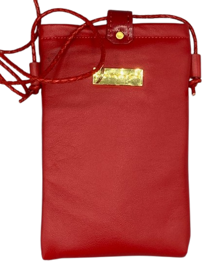 CELL. PHONE POUCH - "NSOROMA ON KENTE"