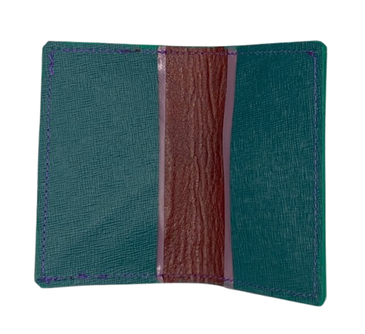 BUSINESS CARD CASE - "Green Gye Nyame"