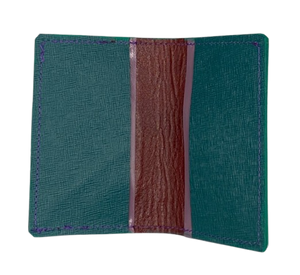 BUSINESS CARD CASE - "Green Gye Nyame"