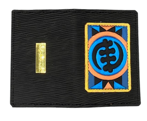 BUSINESS CARD CASE - "Gye Nyame Blues"