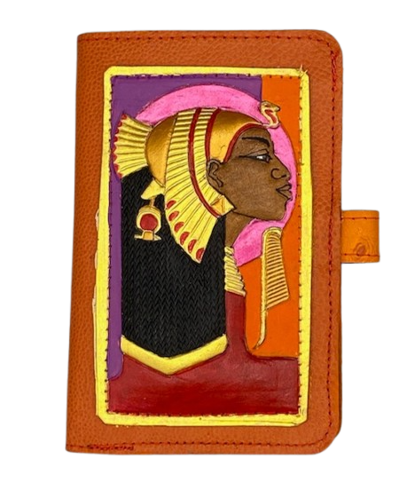 METRO WALLET - "Orange Auset"
