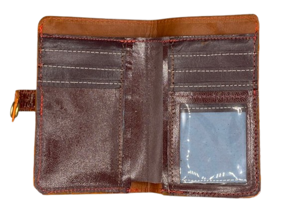 METRO WALLET - "Orange Auset"
