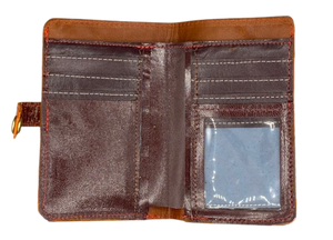 METRO WALLET - "Orange Auset"