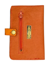 METRO WALLET - "Orange Auset"