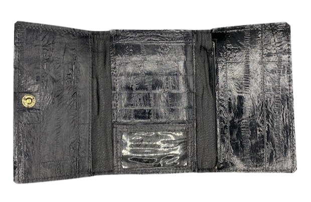 TRI-FOLD LADIES WALLET - "Sankofa & Bese Saka"