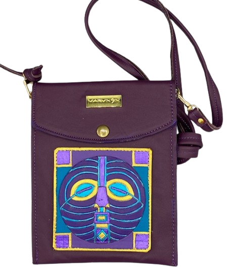 SUPER CELL POUCH - "Purple Baluba"