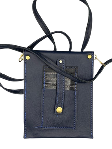 SUPER CELL POUCH - "Blue Scarab"