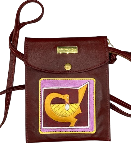 SUPER CELL POUCH - "Golden Sankofa"