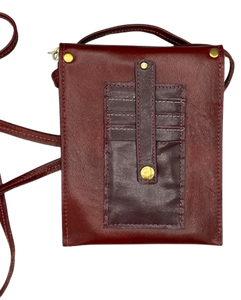 SUPER CELL POUCH - "Golden Sankofa"