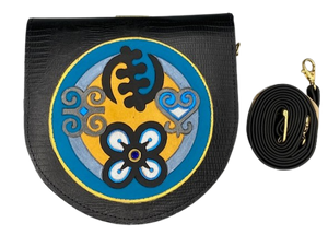 MEDIUM ROUNDER - "Adinkra Quartet" Gye Nyame - Bese Saka - Sankofa - Ram's Horns