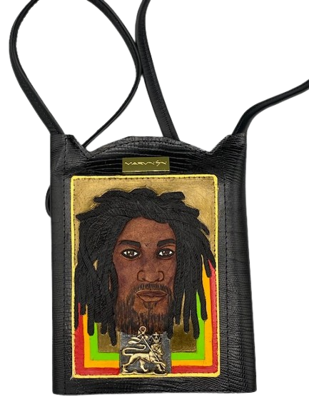 LARGE NECK WALLET - "Rasta Brother"
