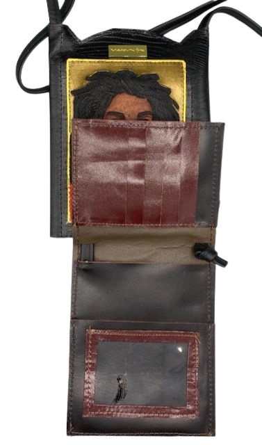 LARGE NECK WALLET - "Rasta Brother"